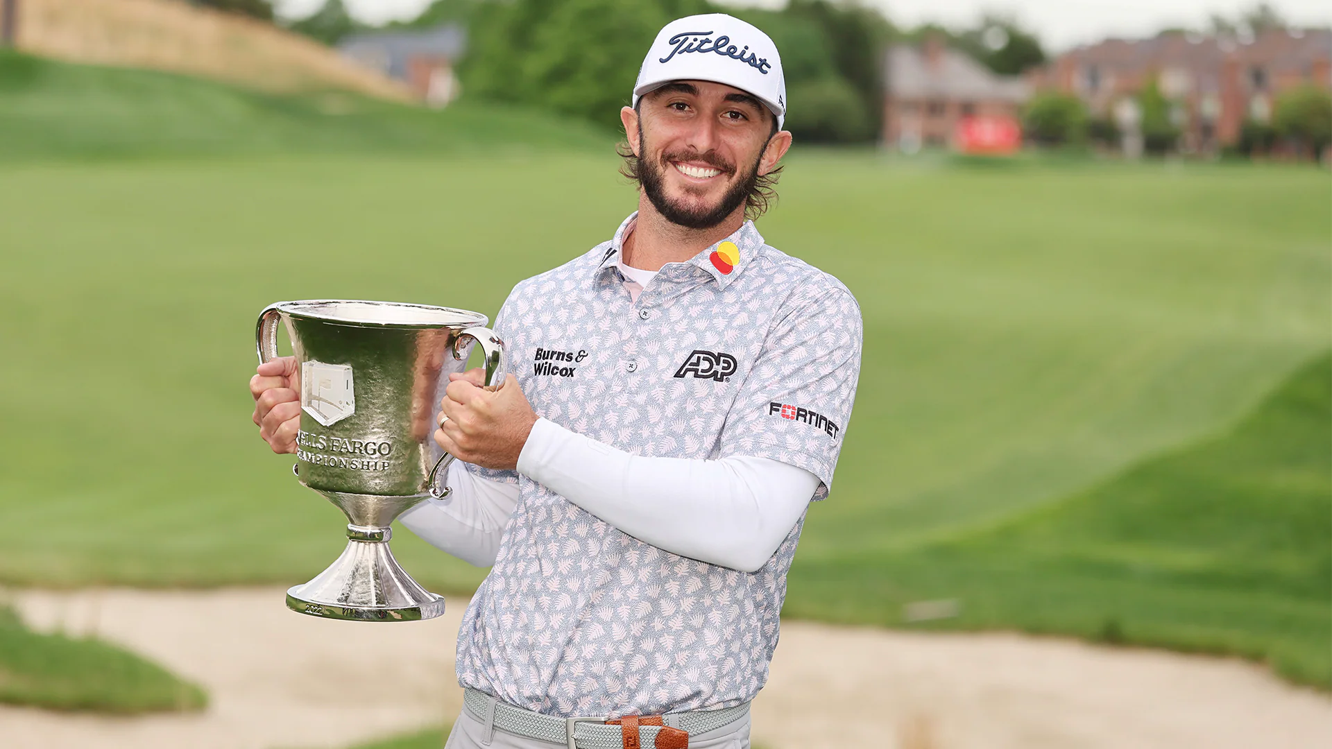 Max Homa steady in Sunday duel, gets fourth Tour win at Wells Fargo
